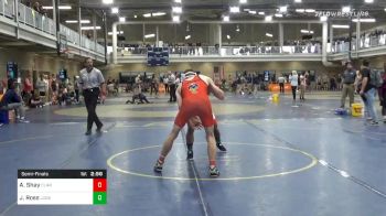 Semifinal - Avery Shay, Clarion-Unattached vs Jonathan Ross, Lock Haven Unattached