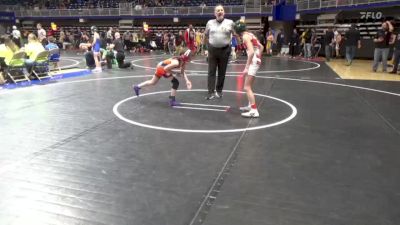 78 lbs Rd 5 - Consi Of 8 #2 - Addie Saussol, Canon McMillan vs Trinity Lord, Blue Ridge