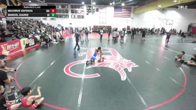 56 lbs Quarterfinal - Marcel Juarez, Riverside Rascals vs Maximus Esparza, Engage