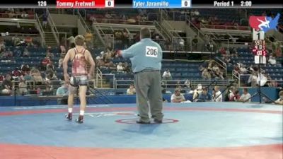 126 lbs round-2 Tommy Fretwell Florida vs. Tyler Jaramillo Idaho