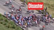 ENORMOUS Crash In Stage 2 Of Tour de Suisse 2023