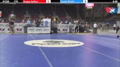 170 lbs round-5 Angus Arthur Michigan vs. Daniel Smith New York