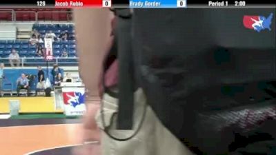 126 lbs round-2 Jacob Rubio Texas vs. Brady Gorder Montana