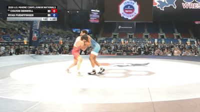 106 lbs Cons. Rd Of 32 - Colton Benwell, Missouri vs Ryan Fuenffinger, Minnesota