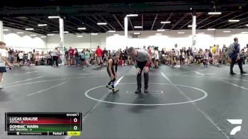 48 lbs Round 1 (8 Team) - Lucas Krause, M2TCNJ vs Dominic Warn, Mat Troopers