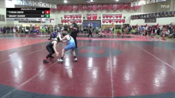 65 lbs Cons. Round 3 - Tyson Seitz, Depere Youth vs Brady Buker, Hutchinson