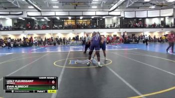 285 Freshman/Soph Champ. Round 1 - Lesly Fleurissaint, Defiance vs Evan Albrecht, Alfred State