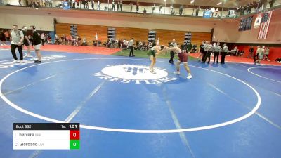 190 lbs Consi Of 8 #1 - Luca Herrera, St. Peter's Prep vs Christian Giordano, Livingston