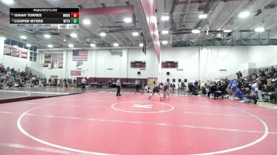 285 lbs Round Of 16 - Isaiah Torres, Windham vs Cooper Myers, Waterford