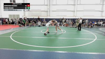 C-171 lbs Round Of 32 - Donovan Huzinec, PA vs Owen Roark, WV