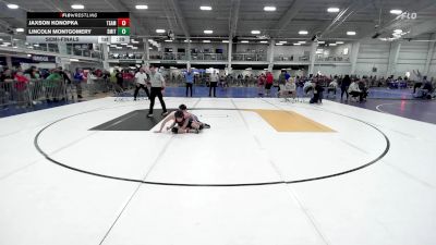 111 lbs Semifinal - Jaxson Konopka, Team Tugman vs Lincoln Montgomery, Smitty's Wrestling Barn