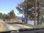 Ryan Hall London Marathon Workout - Big Bear Lake - Olympian