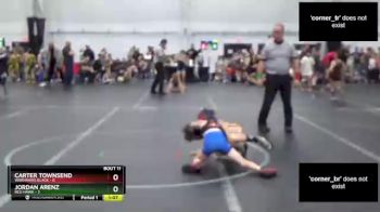 52 lbs Round 4 (6 Team) - Carter Townsend, Warhawks Black vs Jordan Arenz, Red Hawk