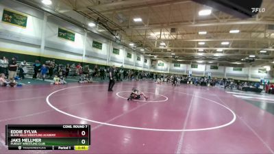 65 lbs Cons. Round 7 - Jaks Mellmer, Pursuit Wrestling Club vs Eddie Sylva, Black Hills Wrestling Academy