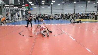 92 lbs Round 2 - 10:45am Saturday - Murdoch Jacobson, POWA vs Liam Freeman, Minnesota Funky Singlets