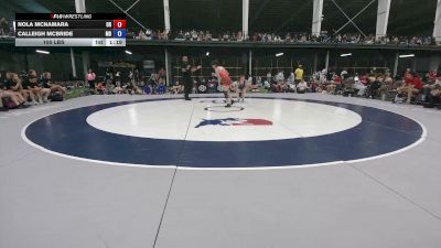 100 lbs Nola McNamara, Oregon vs Calleigh McBride, Maryland