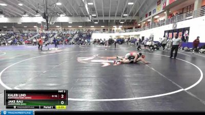 197 lbs Cons. Round 4 - Kaleb Lind, Northwestern (Iowa) vs Jake Rau, Jamestown (N.D.)