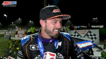 Swanson Reacts After USAC Win At Grandview