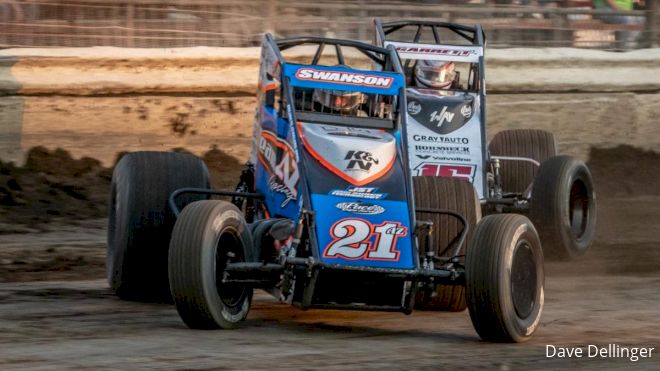 Jake Swanson Thunders To USAC Eastern Storm Victory At Grandview Speedway