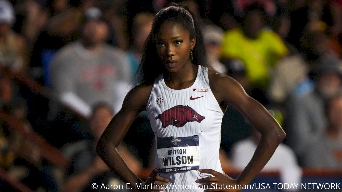 Sprint And Hurdle Star Britton Wilson Goes Pro