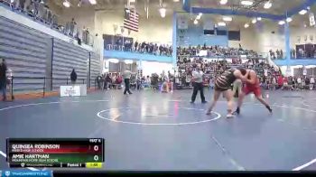 Quarterfinal - Amie Hartman, Mountain Home High School vs Quinsea Robinson, Minico High School