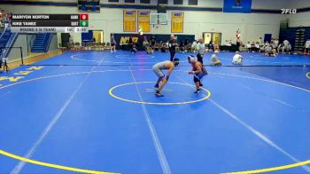 125 lbs Round 3 (6 Team) - Kike Yanez, Barton vs Mariyon Norton, Hawkeye Community College