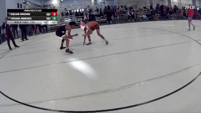 116 lbs 3rd Place Match - Oscar Brown, Scottsbluff Wrestling Club vs Yovani Jimenez, Nebraska Elite Wrestling Club