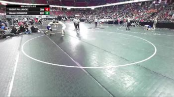 D3-215 lbs Champ. Round 1 - Isaiah Romero, Boyceville vs Trent Palubicki, Crandon