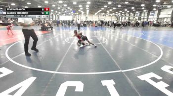 80 lbs Round Of 32 - Zeke DiFranco, RI vs Landon Chastine, VA