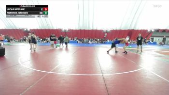 175 lbs Champ Round 1 (16 Team) - Lucas Metcalf, FZ Wrestling Club A vs Fordyce Johnson, United North Central