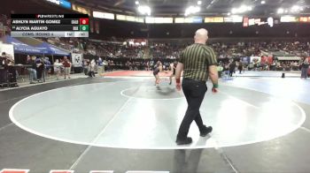 135 lbs Cons. Round 4 - Ashlyn Martin Gomez, Caldwell vs Alycia Aguayo, Blackfoot