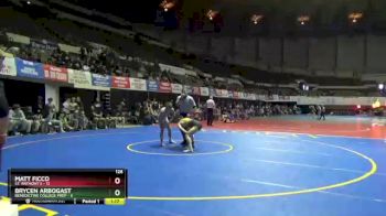 126 lbs Round 1 (16 Team) - Brycen Arbogast, Benedictine College Prep vs Matt Ficco, St. Anthony`s