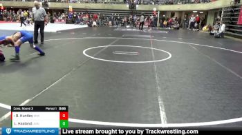 80 lbs Cons. Round 3 - Bryce Huntley, Rum River Wrestling vs LeRoy Haaland, Le Sueur/ Henderson Giants