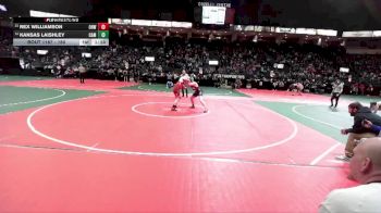 180 lbs Champ. Round 1 - Rex Williamson, OHW1 vs Kansas Laishley, CAM2