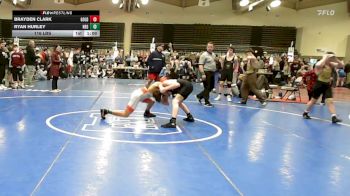 116 lbs Rr Rnd 3 - Brayden Clark, All I See Is Gold Academy - MSC vs Ryan Hurley, New England Gold - MSC
