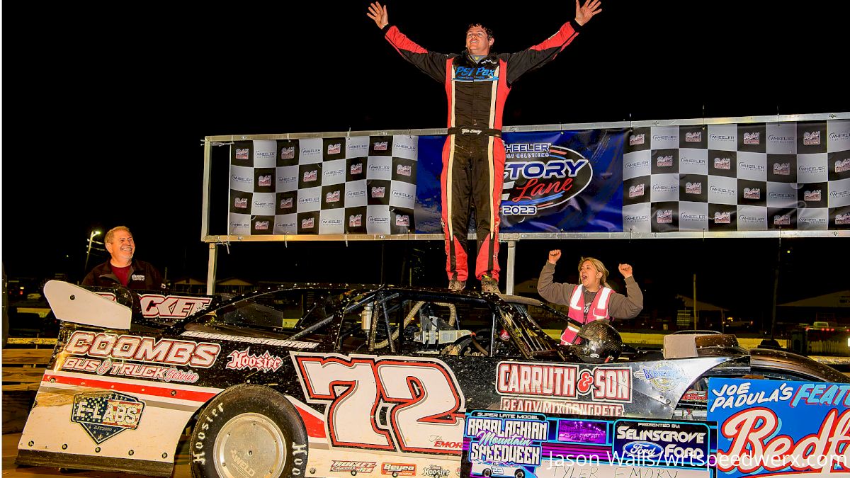 With Bedford Win, Tyler Emory Won't Need Appalachian Speedweek Asterisk