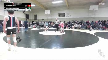 89 lbs Champ. Round 1 - Slate Bayona, Red Wave Wrestling vs Aaragon Wagner, West Valley