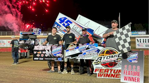 Tim Shaffer Gets Back To All Star Sprints Victory Lane At Atomic Speedway