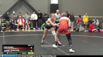 136 lbs Round 5 (6 Team) - Lyni Gusick, Potentially Dangerous vs Audrey Rogotzke, MN Storm