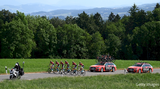 Swiss cyclist Gino Mäder dies after falling down a ravine in the