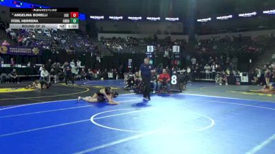 115 lbs Round Of 32 - Angelina Borelli, Los Banos (SJ) vs Itzel Herrera, Corona (SS)