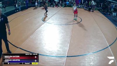 60-65 lbs Round 3 - Waylon Katzer, Montana vs Jordan Agustin, Hawaii