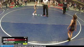 56 lbs Semifinal - Jayna Whitford, WESTLAKE vs Sienna Crandall, Virgin Valley Bulldogs