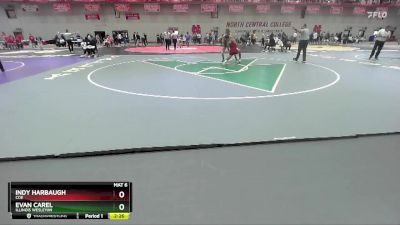 149 lbs Prelim - Indy Harbaugh, Coe vs Evan Carel, Illinois Wesleyan