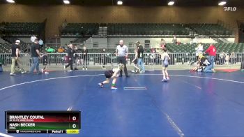 56 lbs Round 1 - Brantley Coufal, DC Elite Wrestling vs Nash Becker, Iowa