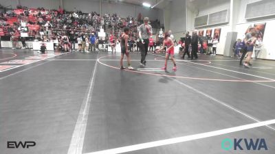 61 lbs 3rd Place - Elijah Kroll, Raw Wrestling Club vs Legend Bigheart, Sperry Wrestling Club