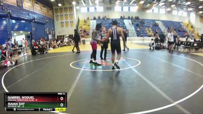 160 lbs Quarters & Wb (16 Team) - Isaiah Day, OutKast WC vs Gabriel Noguel, Oakleaf Wrestling Club