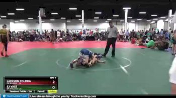 92 lbs Round 4 (8 Team) - Jackson Polifka, PA Alliance vs EJ Vass, 84 Athletes