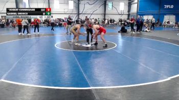Elite 184 lbs Cons. Round 4 - Gabriel Orosco, Quincy vs Robert Cunningham, Cortland State