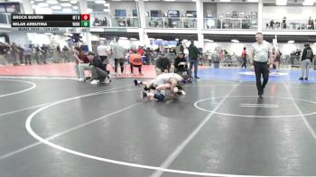 124 lbs Consi Of 4 - Brock Buntin, Mt Blue vs Milan Arbutina, Winnisquam